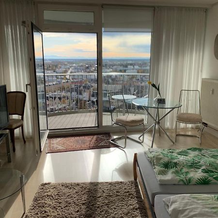 Appartment Im Hotelturm Augsburg Exteriér fotografie