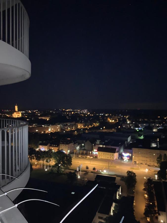 Appartment Im Hotelturm Augsburg Exteriér fotografie
